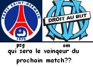 sondage: PSG vs OM